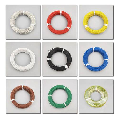 FF46-12铁氟龙线耐高温镀锡镀银国标特氟龙电线AF200四氟地感线圈