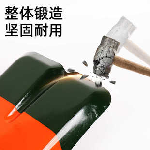 弯头铁锹全钢直角锹弯裤锹铲深沟取土锄头大号下水道清理工具铁锨