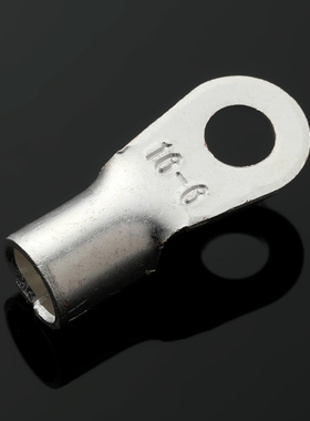 紫铜 圆型裸端头OT16-6 铜鼻子OT冷压接线端子500只 焊口