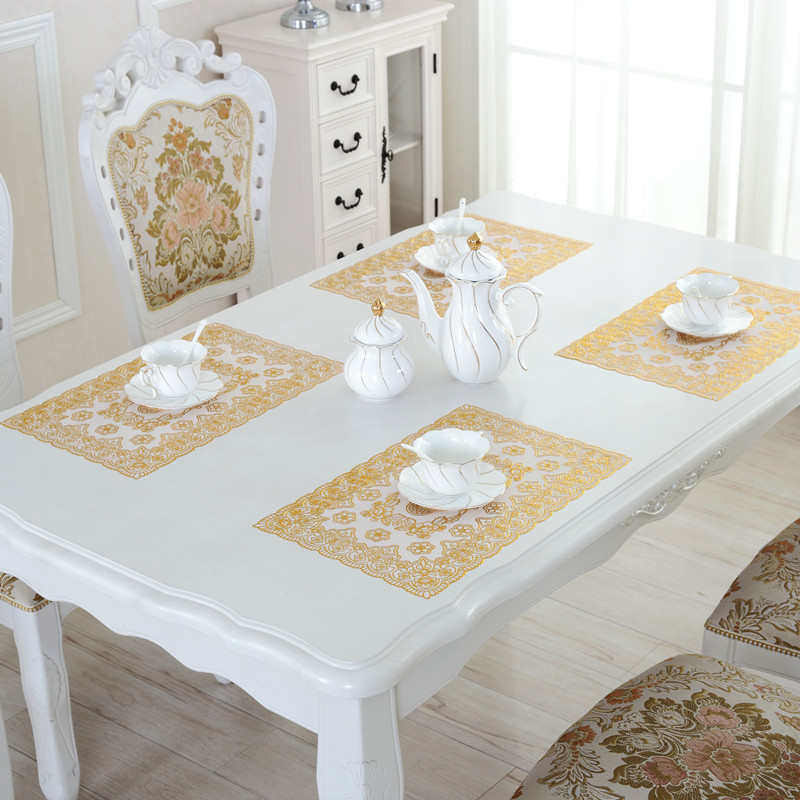 欧式茶几垫烫金PVC茶几垫西餐垫杯垫烟灰缸垫防烫防水隔热餐桌布,居家布艺,桌布,淘宝优惠券,粉丝福利购,淘宝优惠卷