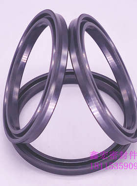 液压油缸气缸用油封USH/UPH/Y型50/53*65/73*10/12橡胶密封圈/件