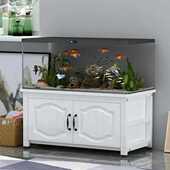 鱼缸底柜欧式 金属承重底座客厅封闭中小型置物架鱼缸架子柜子