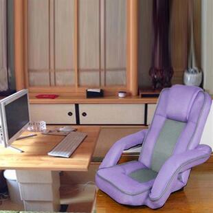 床上靠背电竞椅懒人沙发飘窗可折叠椅子网吧带扶手单人榻榻米座椅