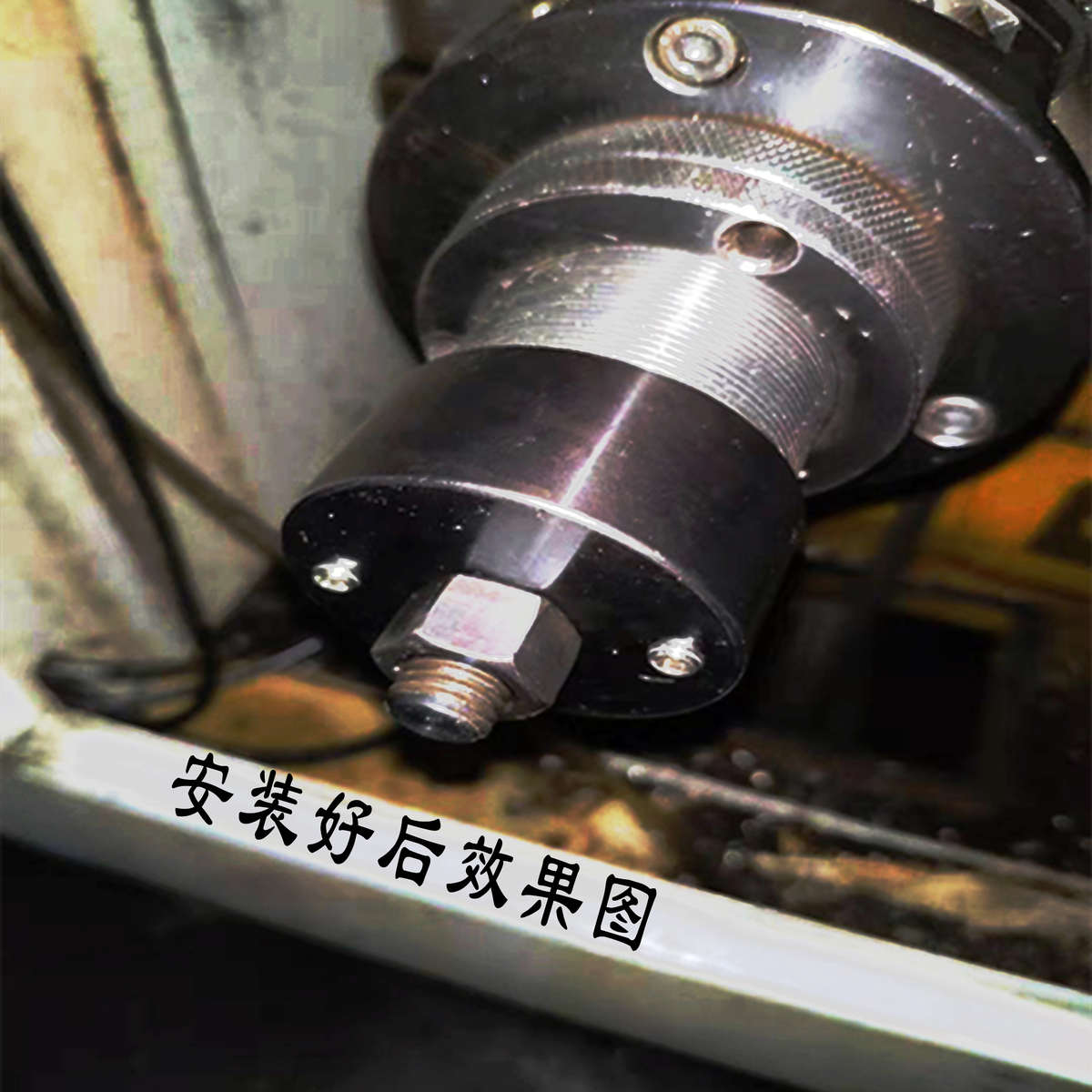 内后靠山仪表数控机床配件640夹头芯子套拉杆料三爪可调节定位