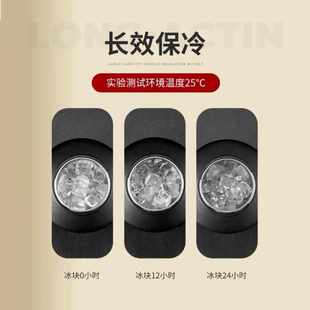 户外冰桶保温杯不锈钢大容量手提箱冰块储存柜水杯野餐露营保温壶