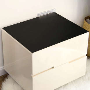 纯色简约皮革床头柜垫家用防水防油防烫茶几垫餐桌垫书桌布