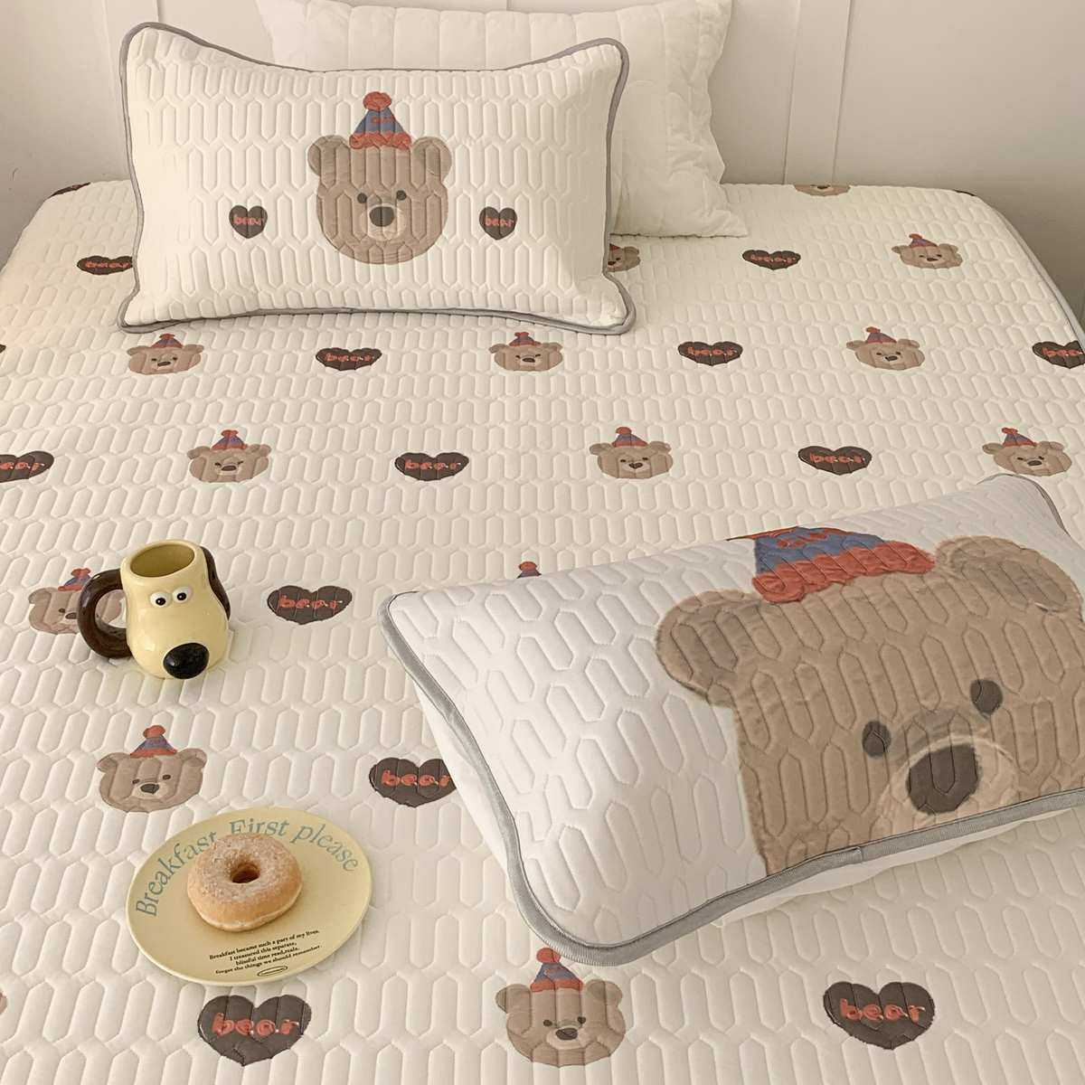 新疆包邮ins床笠款亲肤凉席乳胶席丝空调冰软席可三件套水洗机席,床上用品,乳胶席,淘宝优惠券,粉丝福利购,淘宝优惠卷