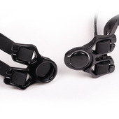 近视高清无色透明泳镜片 平光 舒适游泳眼镜 男女防水防雾 游泳镜