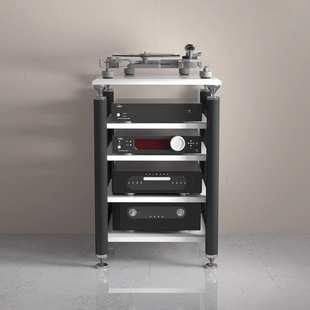 都克HIFI功放机柜音响架功放架音响放置架黑胶唱机架避震音响柜