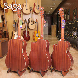 Saga sf700 800 GS700萨伽初学入门男女学生新手面单民谣吉他电