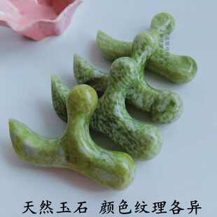 玉石三角按摩雀足底穴位足疗拨筋棒点穴棒刮痧板脚底板按脚神器家