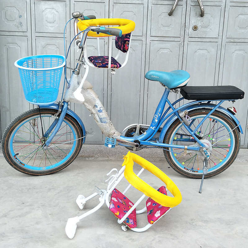 包邮宝宝单车前坐自行车儿童安全座椅加厚电动车座椅快拆前座后座