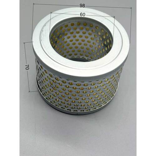 真空泵过滤器滤芯FE004 1/4 1.2寸 Φ98 Φ60 70网状通用滤芯
