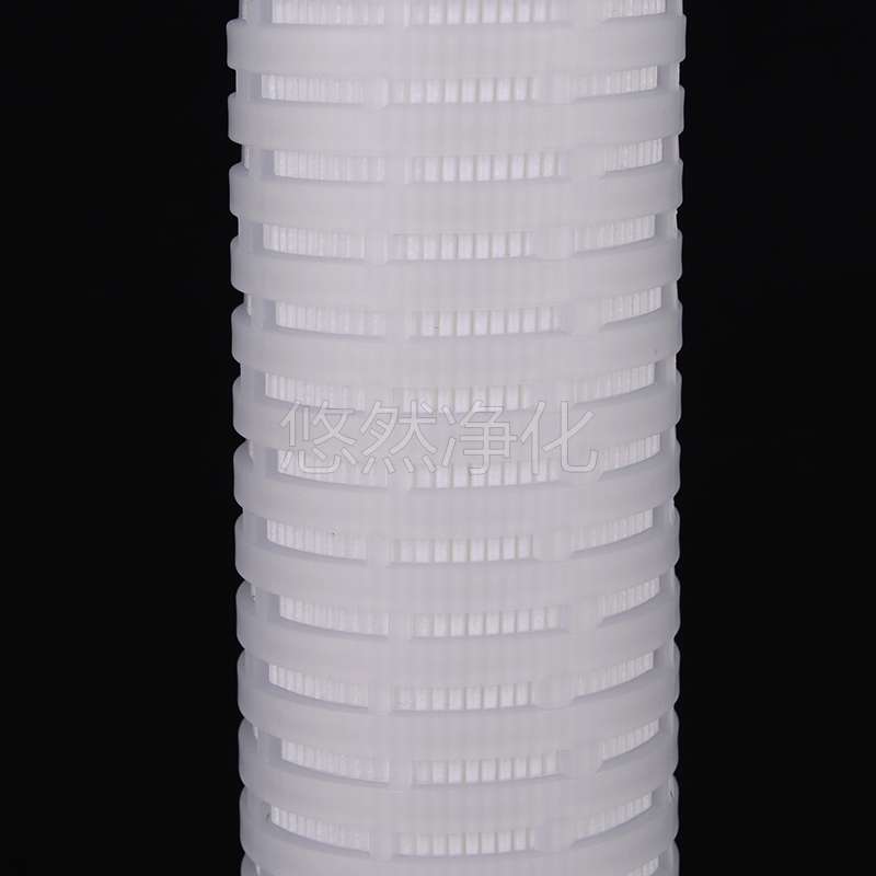 N6尼龙折叠式过滤芯10英寸滤器材料除菌性能工业家庭用葡萄酒精