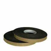 EVA黑色海绵单面胶 强力防滑防压密封条泡棉胶 垫片泡沫胶带6mm厚