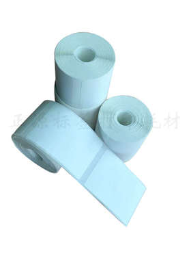 适用德佟P1/P2/DP27/DP30S标签打印纸小卷芯四防热敏合成不干胶纸