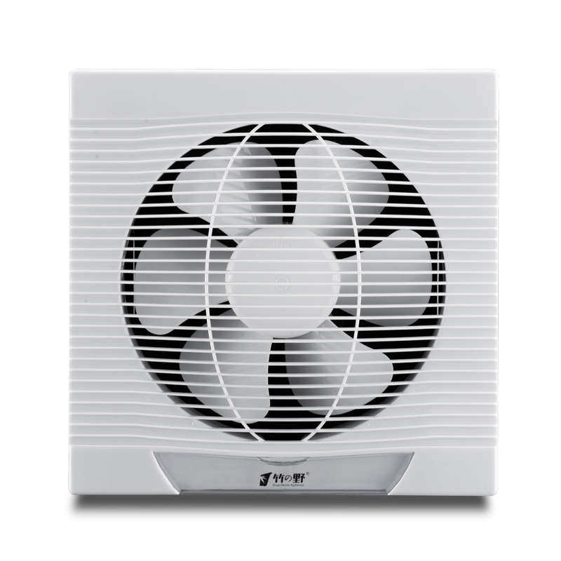 竹野换气扇12寸厨房墙壁窗式排风扇家用强力通风扇卫生间抽风机