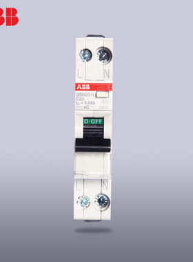 ABB漏电保护1P+N进口断路器DPN一位双极GSN单片16A20A25A空气开关