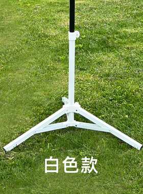 户外露营伞遮阳伞底座摆摊伞伞座三脚固定铁架底座太阳伞折叠支架