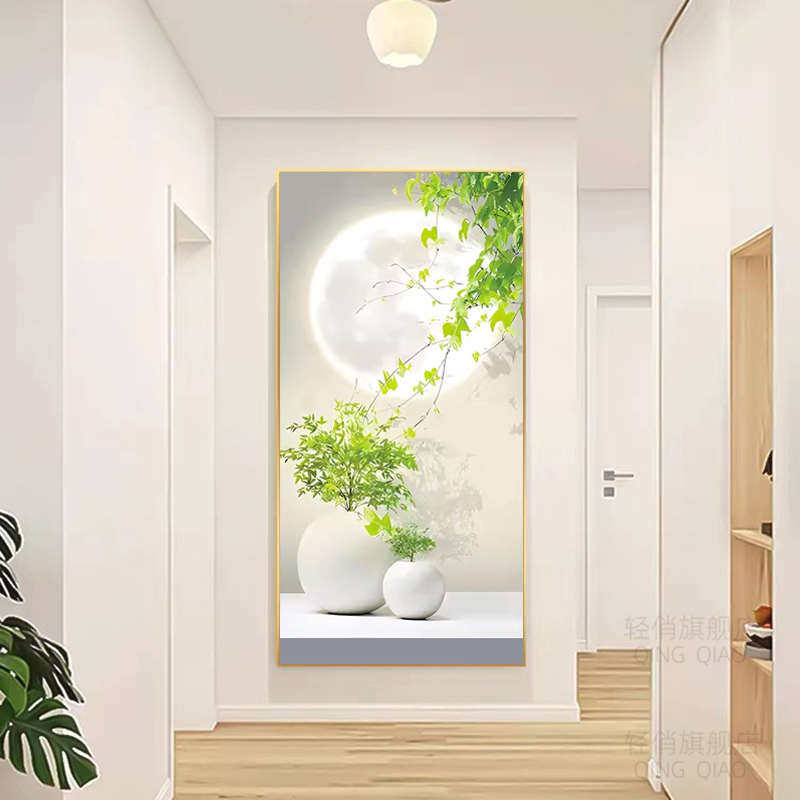 如沐春风钻石绣2025新款客厅玄关清新绿植点砖石十字绣5diy钻石画,居家布艺,钻石绣,淘宝优惠券,粉丝福利购,淘宝优惠卷