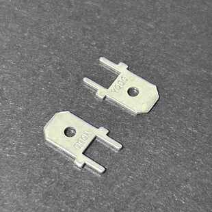 包 6.3两直脚焊片 5000只 6.3公插片 0.8MM 线路板6.3直插焊片