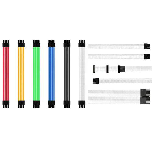 机械大师C24 C26 C34 C28 C30 PRO机箱电源模组线硅胶编织线