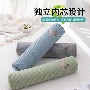 颈椎专用荞麦枕头夏天凉枕家用卧室一对颈椎枕睡觉专用圆柱硬整头