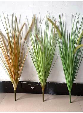 仿真花狗尾草干花芦苇稻谷天然小麦穗把束拍摄道具家居装饰插花