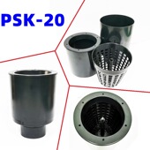 锦鲤鱼池水面浮动式 面吸口收集落叶漂浮物泡沫自动上下调节过滤器