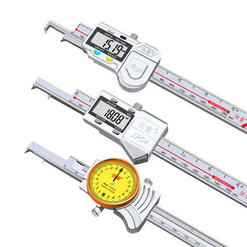 恒量内槽宽数显卡尺游孔电子0-150mm距内宽度300距沟槽表带标尺油