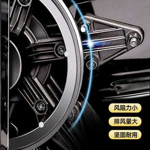 负压风机配件大全皮带工业排气扇叶片专用整套配铝轮叶托板皮带轮