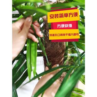 服装店仿真植物绿植客厅假花摆件落地盆栽假发财树室内散尾葵盆景