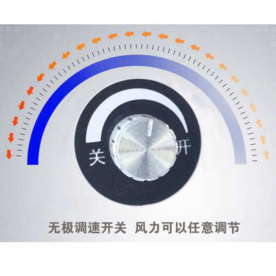 巴尔换气扇排气扇厨房家用抽油烟风扇窗用调速易拆洗10寸300x300