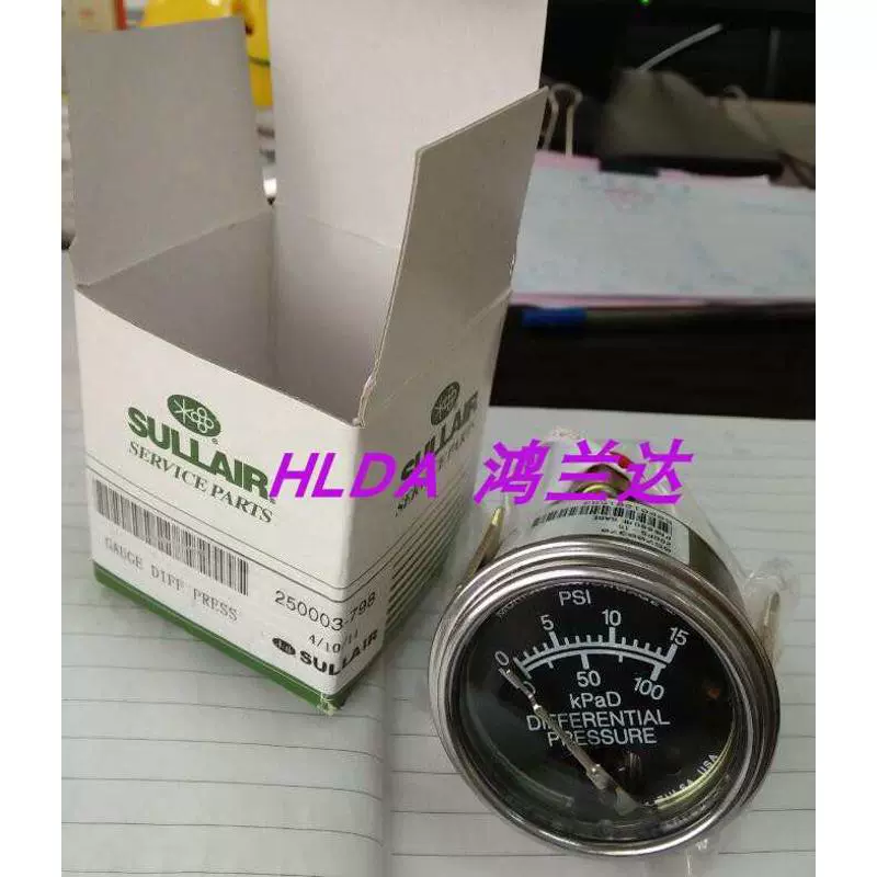 Sullair Máy Nén Khí Trục Vít Đồng Hồ Đo Áp Suất Nhiệt Kế Đầu Dò Nhiệt Kế Phụ Kiện 250003-798