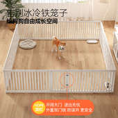90cm超高宠物围栏室内家用树脂狗围栏大中小型犬加高狗笼子栅栏