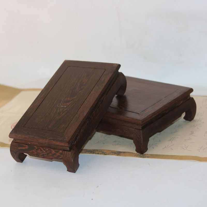红木雕装饰品明式长方形大号木托明清古典实木奇石架盆景摆件底座,家居饰品,木雕,淘宝优惠券,粉丝福利购,淘宝优惠卷