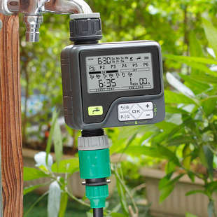 花园阳台定时智能灌溉控制器带雨水感应全自动浇花器浇水神器套装
