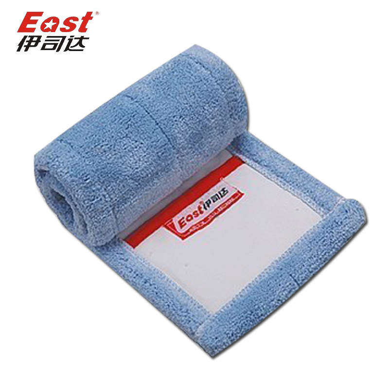 伊司达平板拖把替换布墩布拖布 地板清洁细纤维棉纱配布 3个包邮