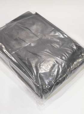 环卫加厚黑色大垃圾袋120X130/50只平口袋240L大码物业酒店特大号