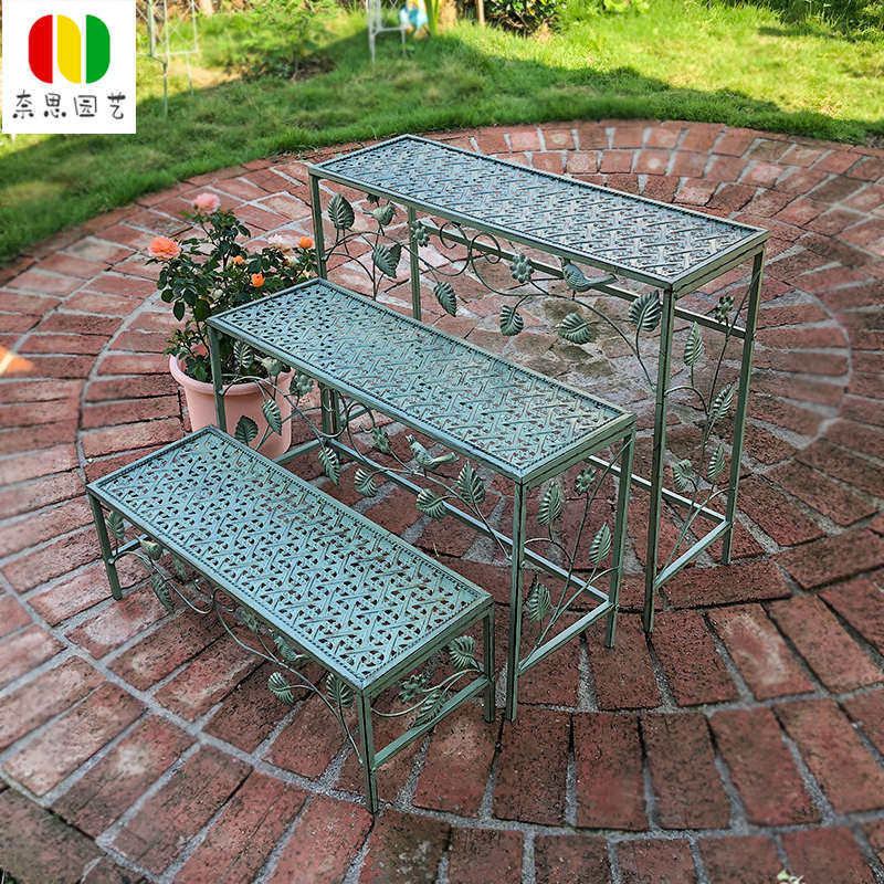 铁艺阶梯式花架户外庭院落地阳台多层置物架多肉花盆收纳架长花凳,鲜花速递/花卉仿真/绿植园艺,花架,淘宝优惠券,粉丝福利购,淘宝优惠卷