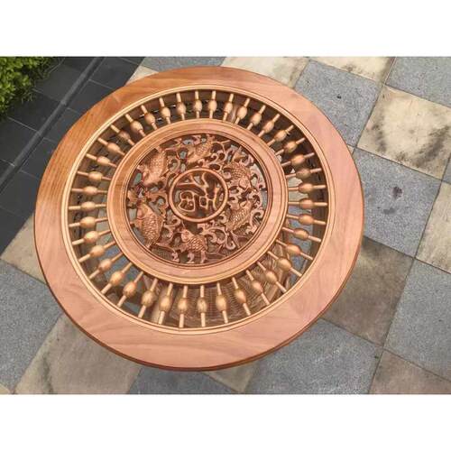 真藤桌子藤编卧室小茶几藤实木茶桌客厅圆桌子家用阳台小桌台角几