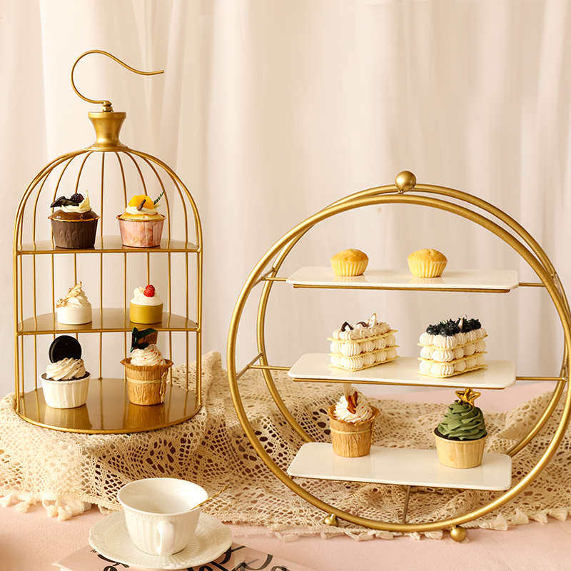 铁艺蛋糕架聚会托盘茶歇甜品架婚庆道具点心盘鸟笼架子多层展示架,餐饮具,果盆/果盘/果篮,淘宝优惠券,粉丝福利购,淘宝优惠卷