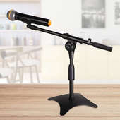 话筒架子加重台式 麦克风支架电容直播主播话筒通用支架桌面悬臂架