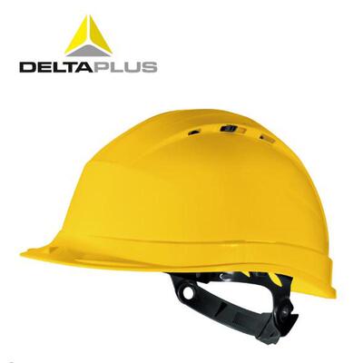 代尔塔夏季工地建筑领导施工防砸劳保透气空防冲击轻型防护安全帽