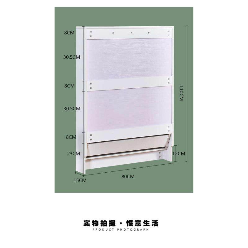 翻斗鞋柜超薄15cm免漆组装门口经济型省空间简约现代斜插式鞋架