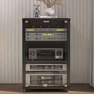 丹莱梅克功放机柜影院音响设备器材柜KTV专业移动CD机架子脚架