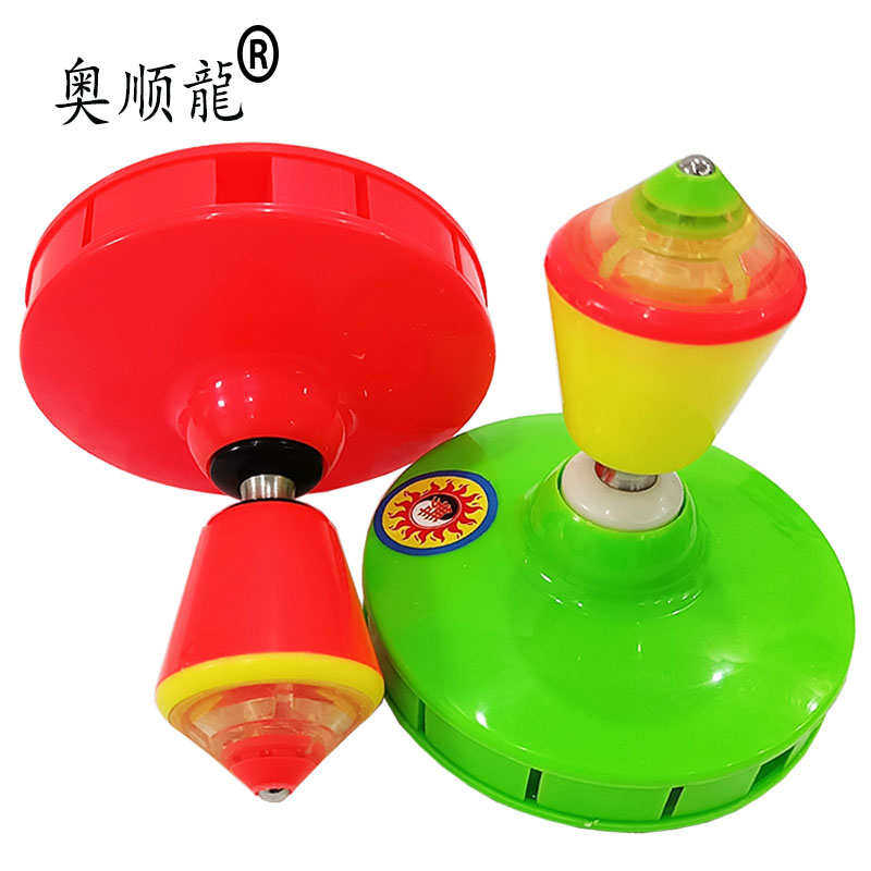 奥顺龙5轴二代130单头空竹 健身抖减震气囊头12响大三门五轴扯