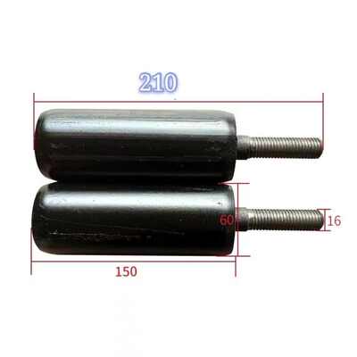 输送带防跑偏辊传送机立辊挡边轮可带丝扣