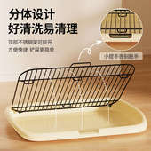 狗狗厕所小型中型大型犬宠物便尿盆定点上厕所神器专用防踩屎砂盆