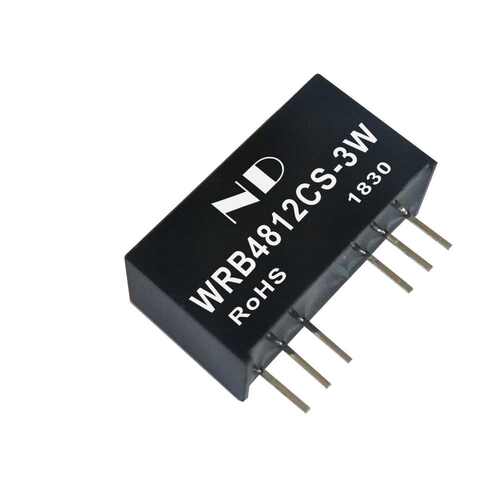 WRA1212CS-3W隔离稳压dcdc电源模块12V转正负12Vdc-dc电源
